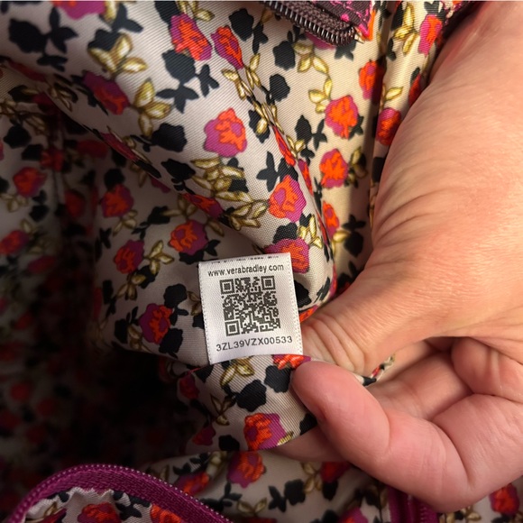 NWT Vera Bradley Hadley Tote in Houndstooth / Tweed - Picture 16 of 16